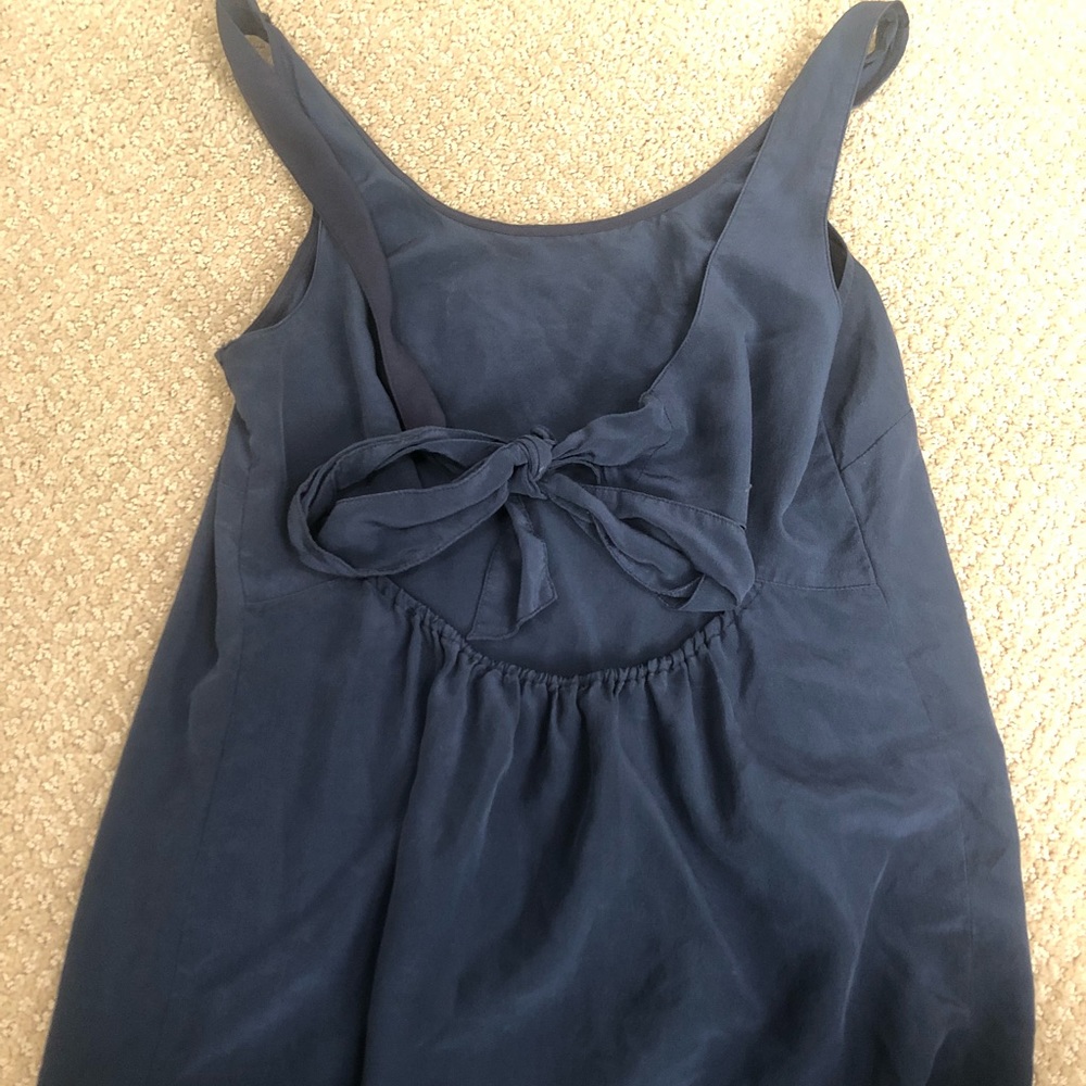 Navy Blue Madewell Blouse